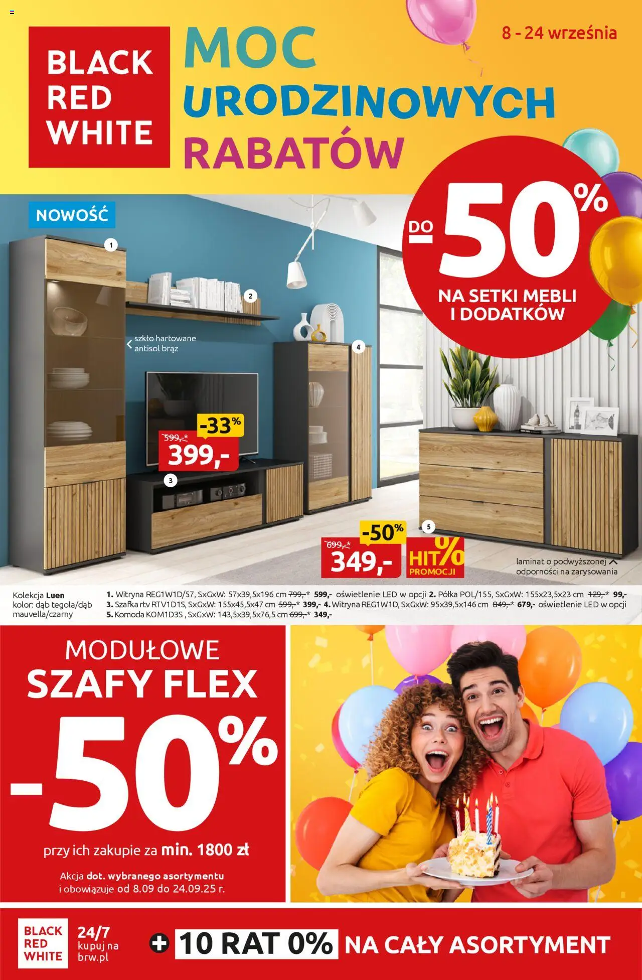 Black Red White Promocje od 08.09.2025 - Nowa Gazetka - Numer strony 1