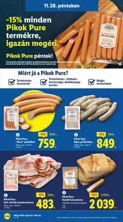 Lidl - Akciós újság Lidl megtekintése, amely érvényes 2025.11.27.-től | Oldal: 40