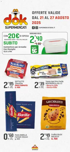 Anteprima dell'opuscolo Attuale volantino dal negozio DOK valido da 21/08/2025