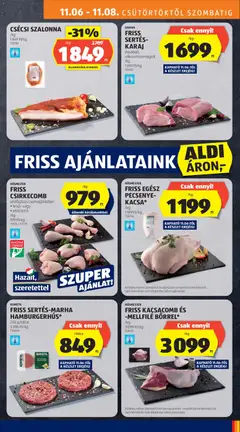 Aldi - Akciós újság Aldi megtekintése, amely érvényes 2025.11.06.-től | Oldal: 7