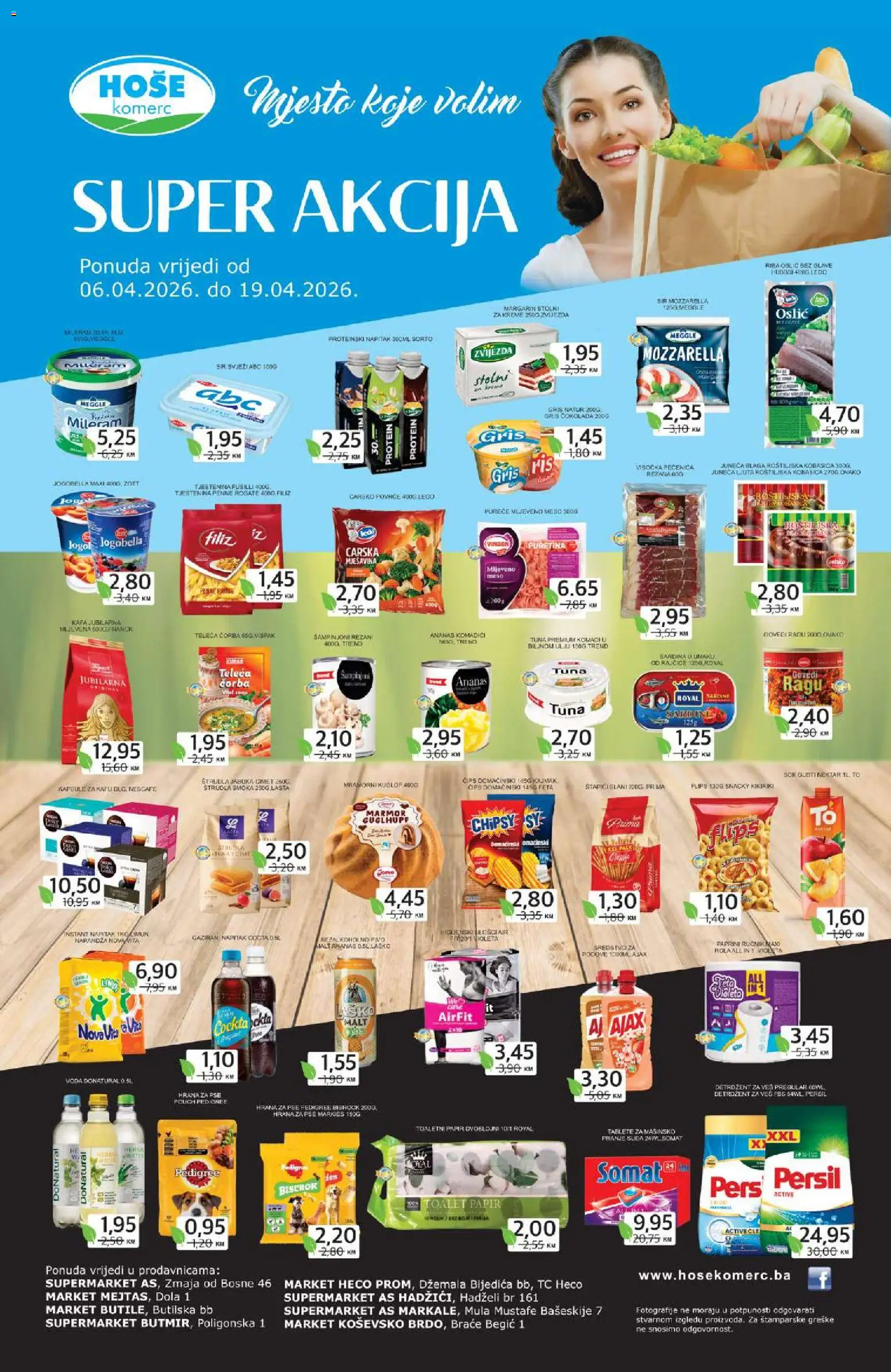 Pregled letka Hoše komerc katalog trgovine Hoše komerc vrijedi od 06.04.2026