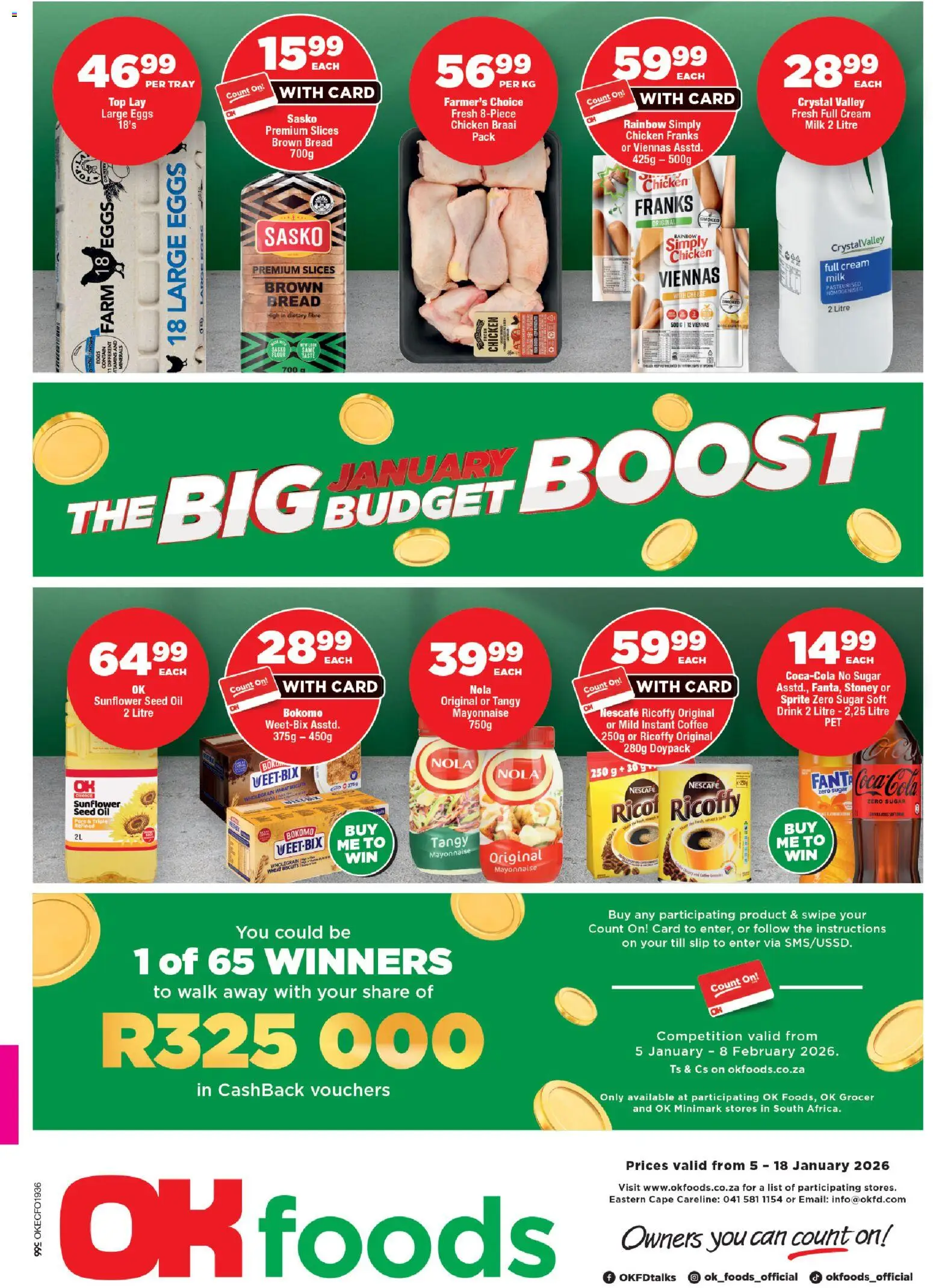 Preview of OK Foods flyer valid from 05/01/2026