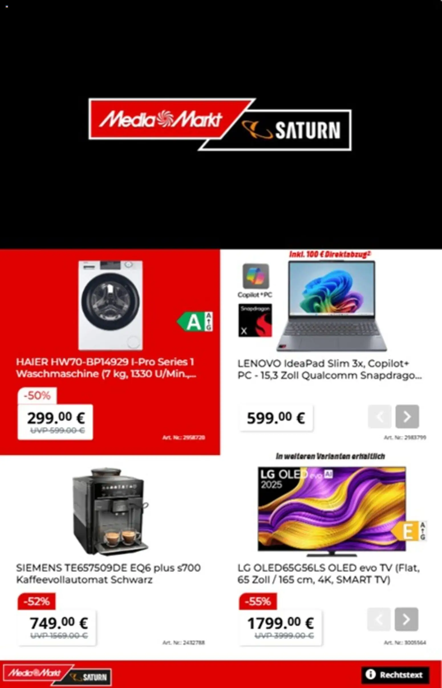 Vorschau von dem Prospekt des Geschäftes Media Markt, gültig ab dem 09.03.2026