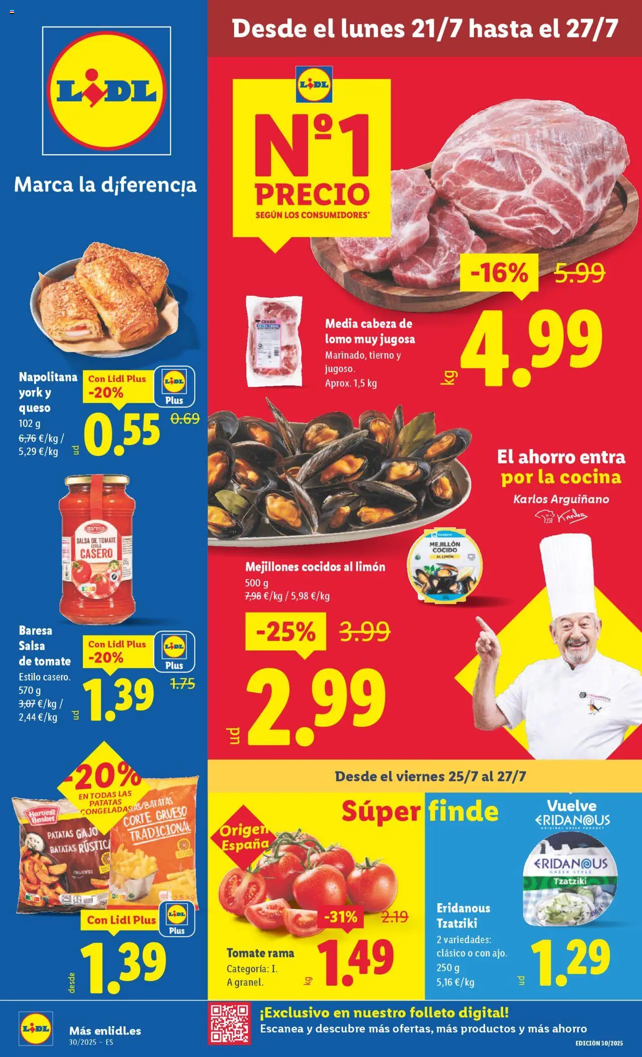 LIDL Folleto del 21/07/2025 >> catálogo esta semana