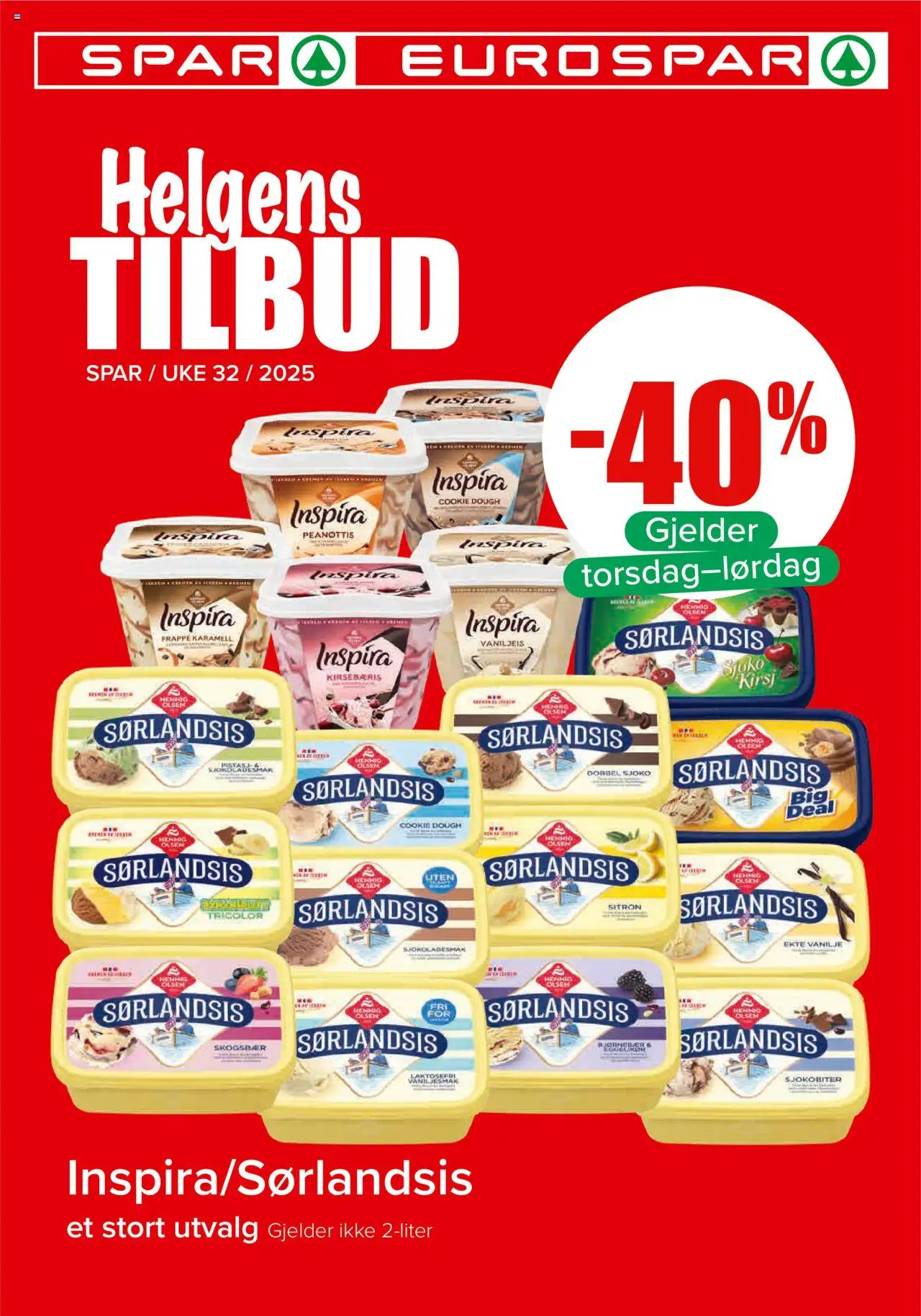 Helgens Tilbud Spar gyldig fra 07/08/2025 - Sidenummer 1