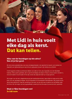 Voorbeeld van Kerstmagazine van winkel Lidl geldig vanaf 09/12/2025 | Pagina: 3