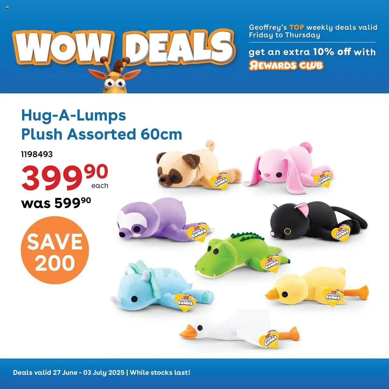Toys R Us WOW Deals from 27/06 - 03/07/2025 > Promotions