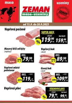 Náhled nabídky: Prodejny Zeman Leták - Aš, Cheb, Karlovy Vary platný od 15.09.2025