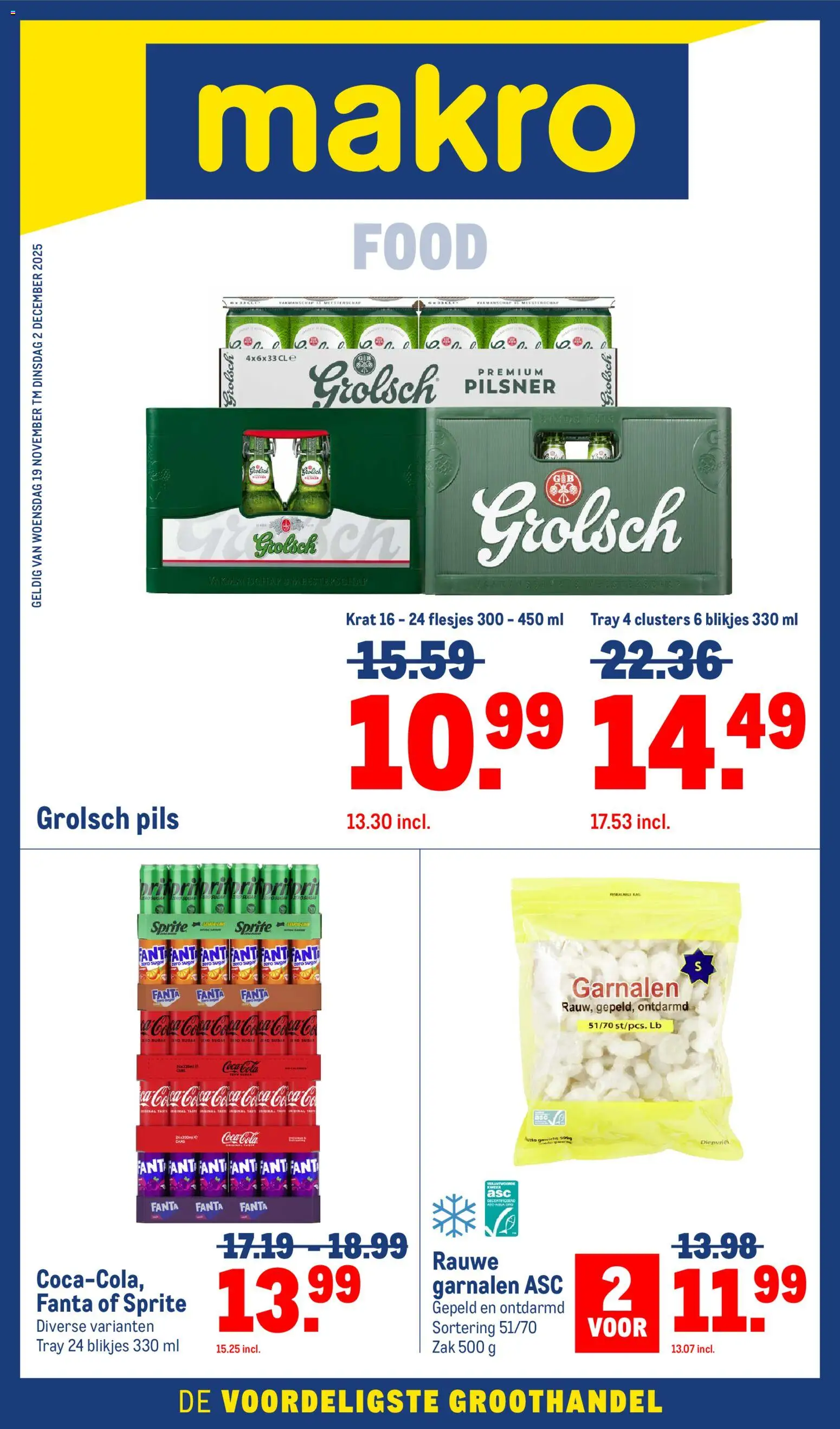 Voorbeeld van Folder van winkel Makro geldig vanaf 19-11-2025