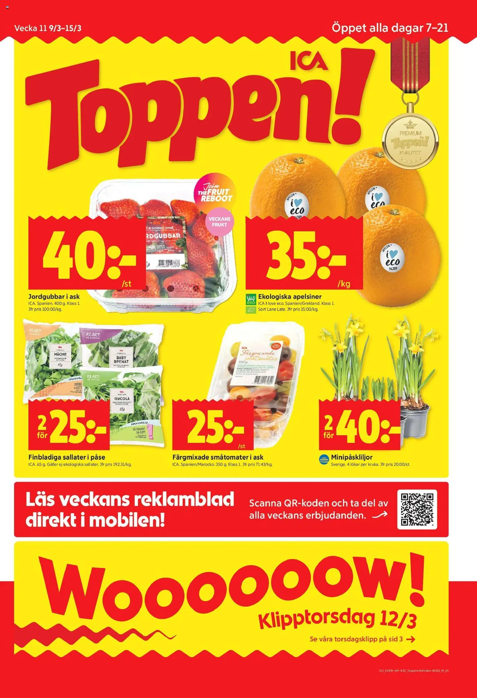 Förhandsgranska reklamblad Höllviken från butik ICA Kvantum gäller från 09/03/2026