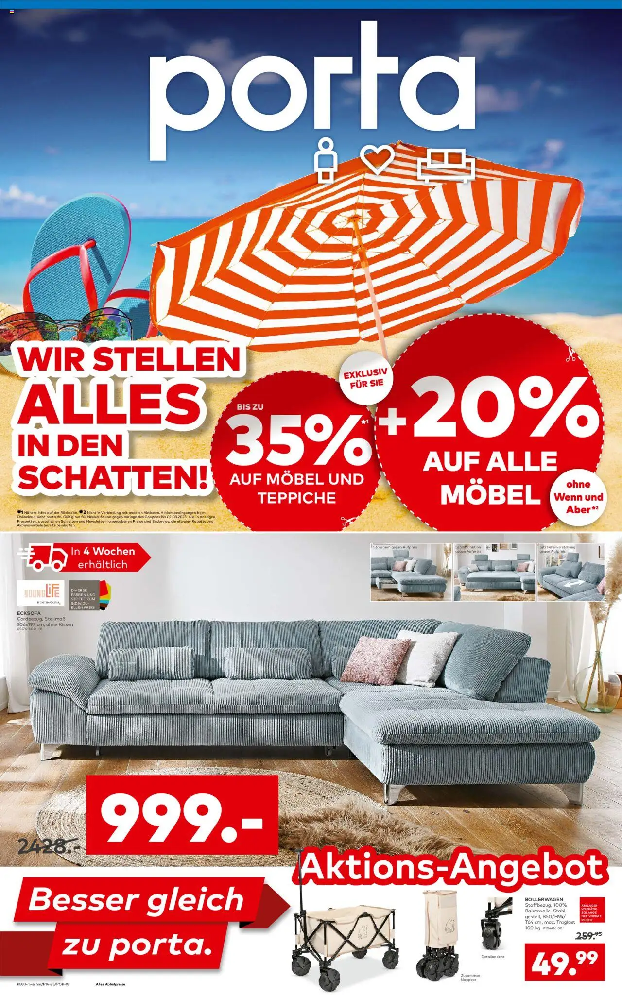 Porta! Prospekt Belgien (vom 27.07.2025 - 03.08.2025)