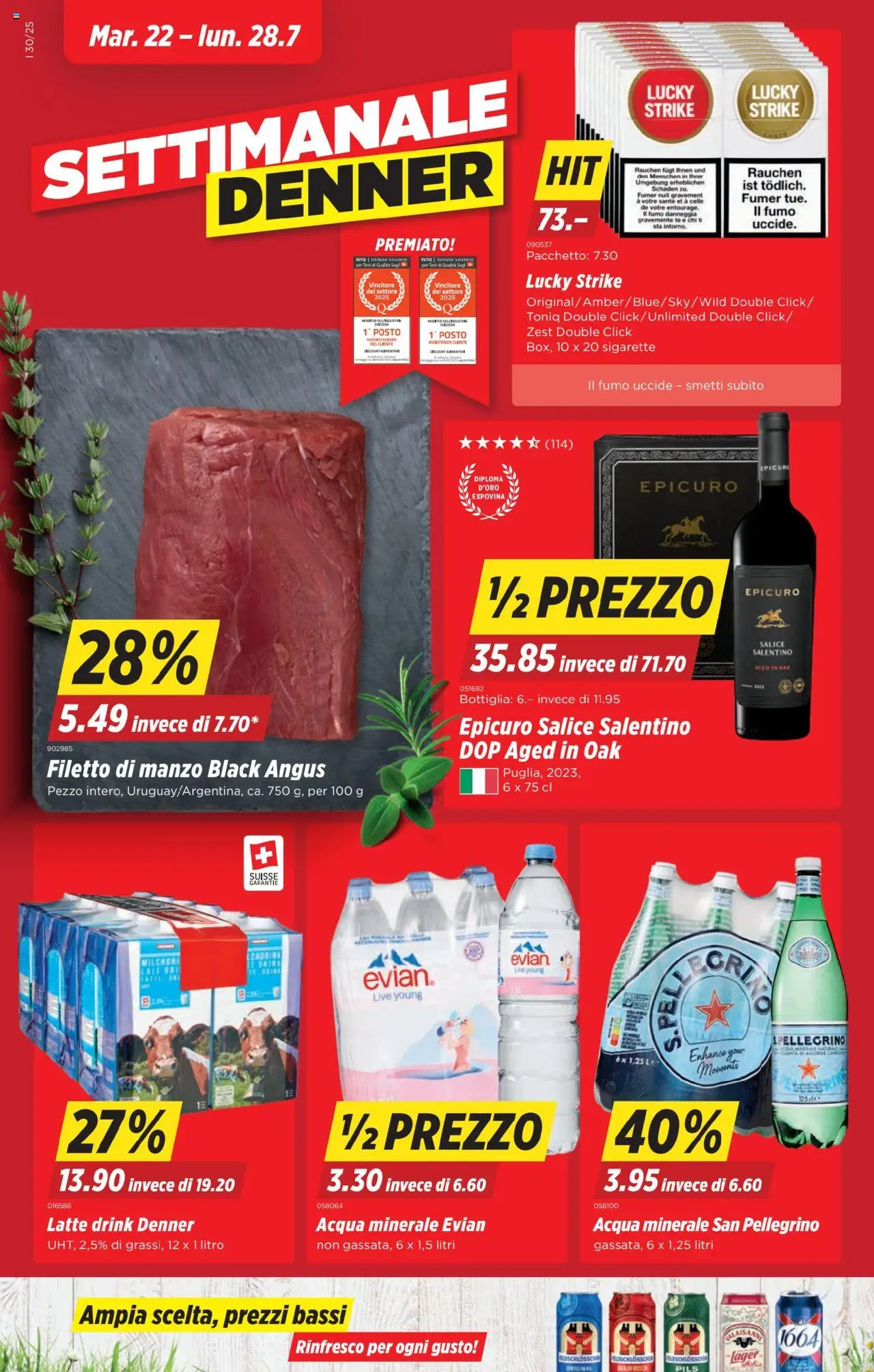 Denner Volantino ab 22.07.2025 - Seitennummer 1