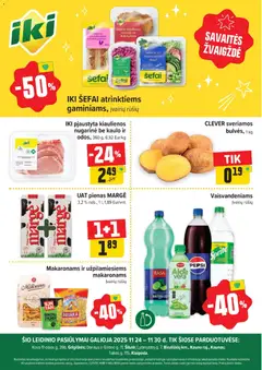 IKI parduotuvės leidinio Leidinys - Savaitės žvaigždė galiojančio nuo 2025.11.24 peržiūra