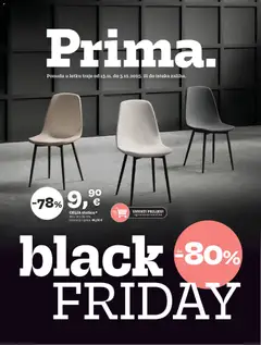 Pregled letka Katalog Black Friday trgovine Prima vrijedi od 13.11.2025