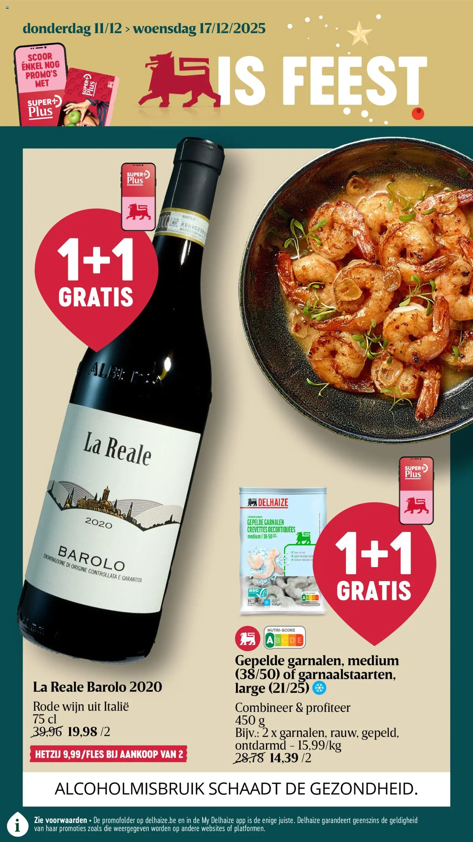 Voorbeeld van Folder week 50 van winkel Delhaize geldig vanaf 11/12/2025