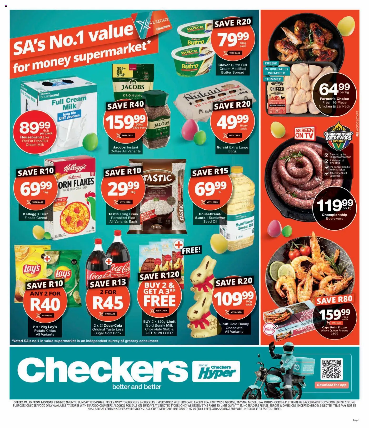 Preview of Checkers flyer valid from 23/03/2026