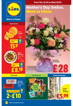 Preview of Lidl Lidl - Mother's day valid from 12/03/2026