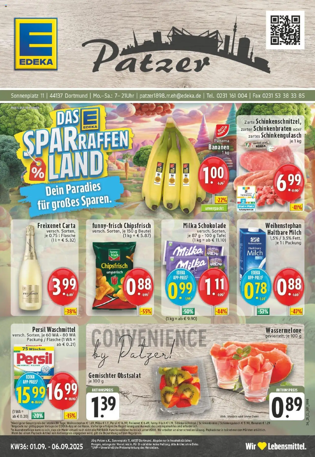 EDEKA Prospekt ab 01.09.2025 - Prospekt Dortmund Online