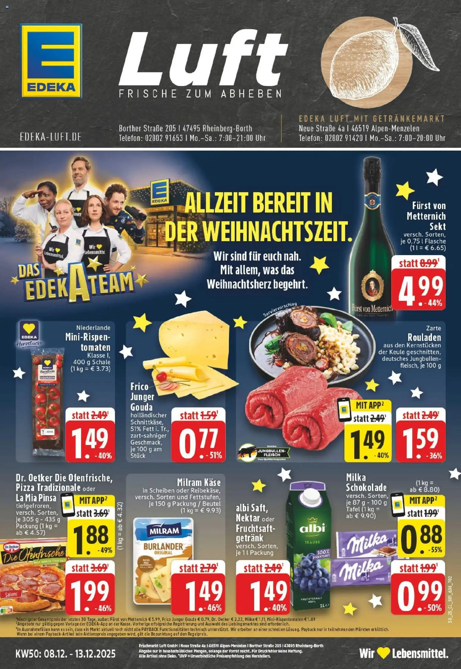 Vorschau von dem Prospekt des Geschäftes Edeka, gültig ab dem 07.12.2025