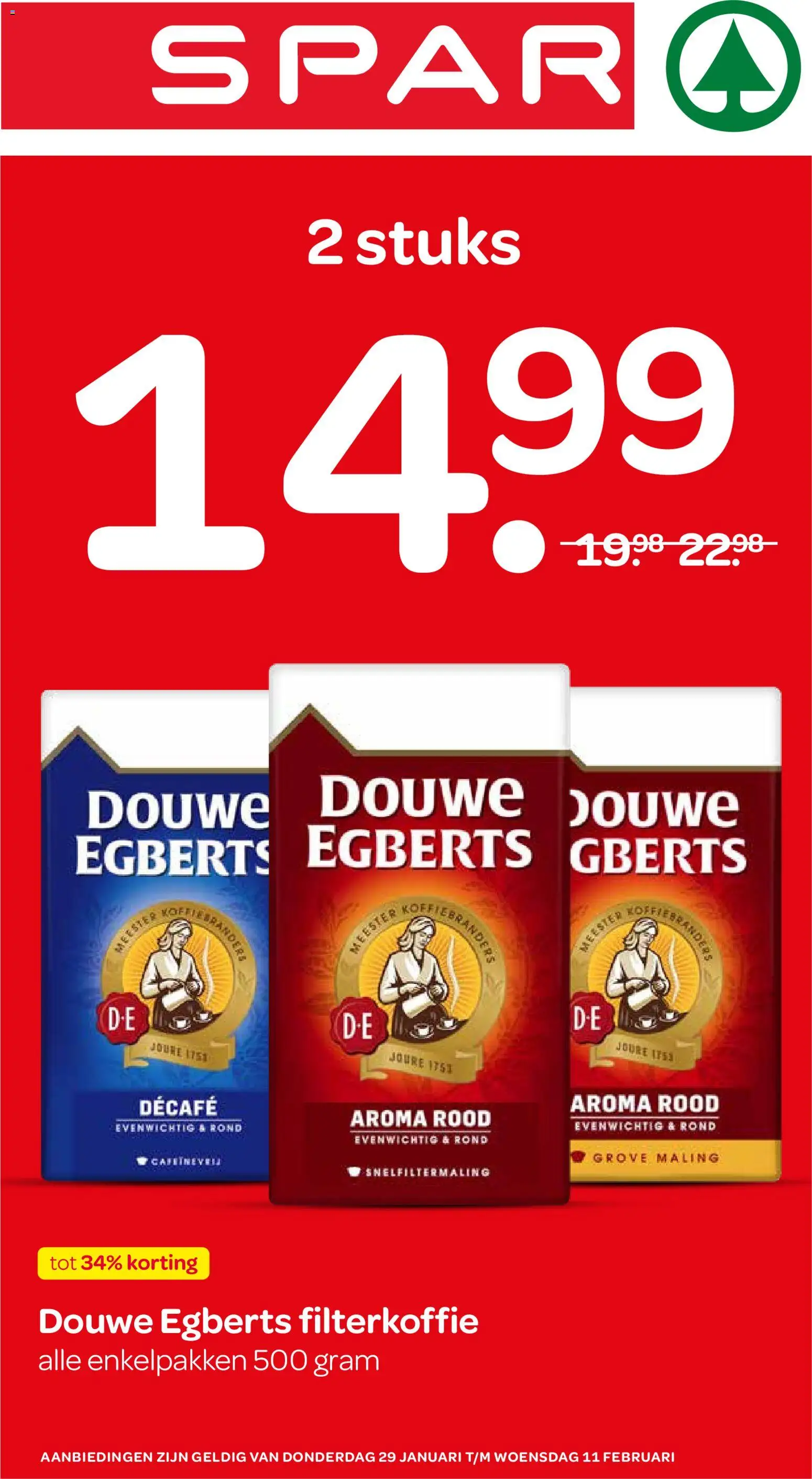 Voorbeeld van Folder van winkel Spar geldig vanaf 29-01-2026