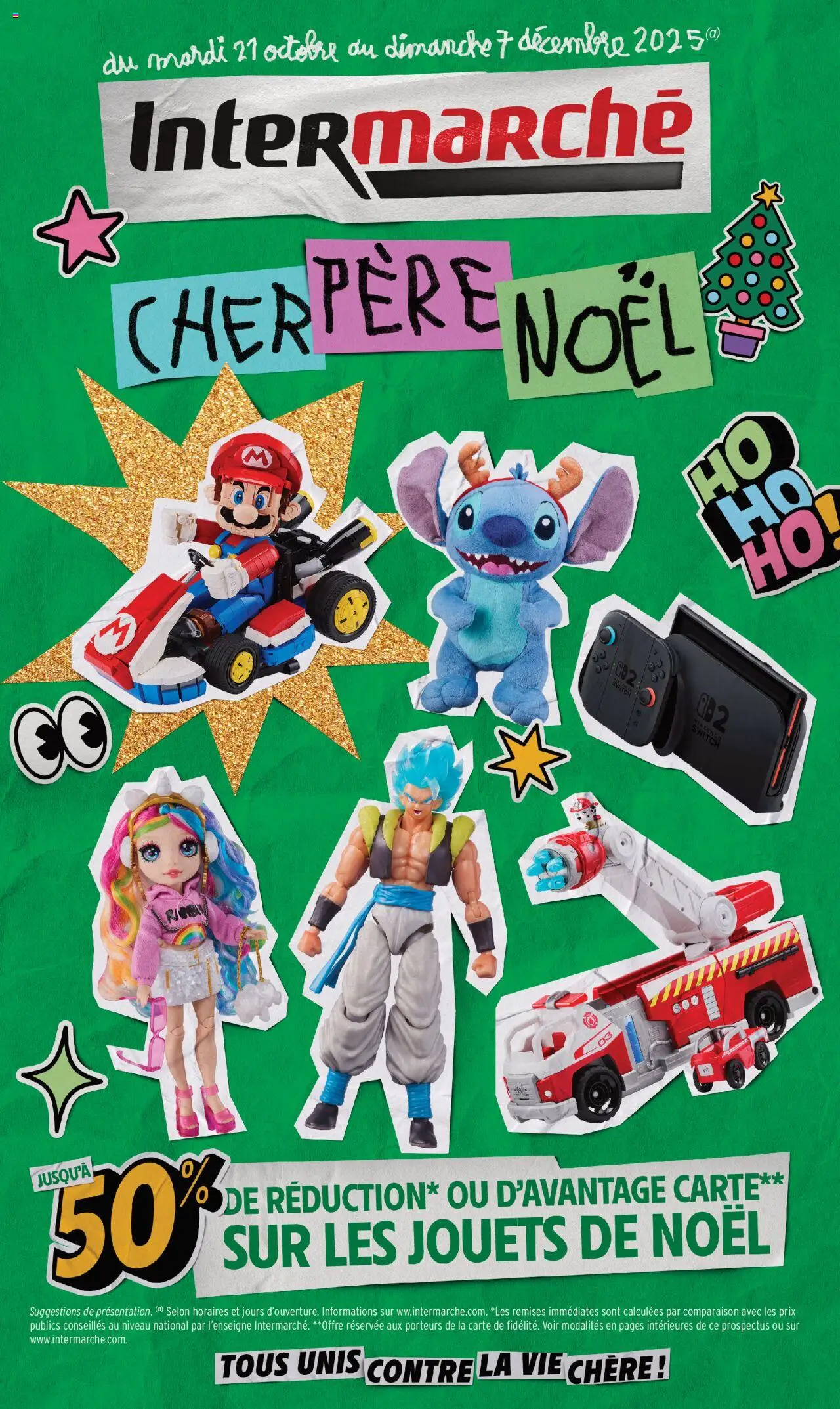 Prévisualisation de Découvrez les jouets de Noël du magasin Intermarché formulaire valide 21/10/2025