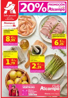 Vista previa del folleto de la tienda Alcampo válido desde el 07/04/2026 