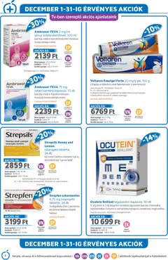Alma Gyógyszertárak - Akciós újság Alma Gyógyszertárak megtekintése, amely érvényes 2025.12.01.-től | Oldal: 6