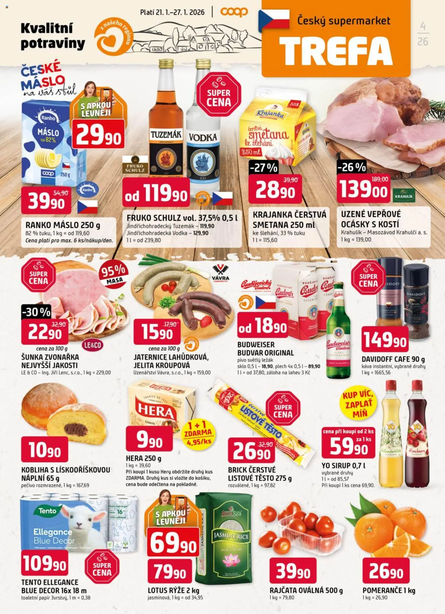 Náhled nabídky: Trefa Leták platný od 21.01.2026