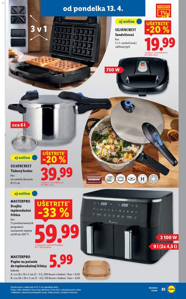 Nový Lidl leták od 13.04.