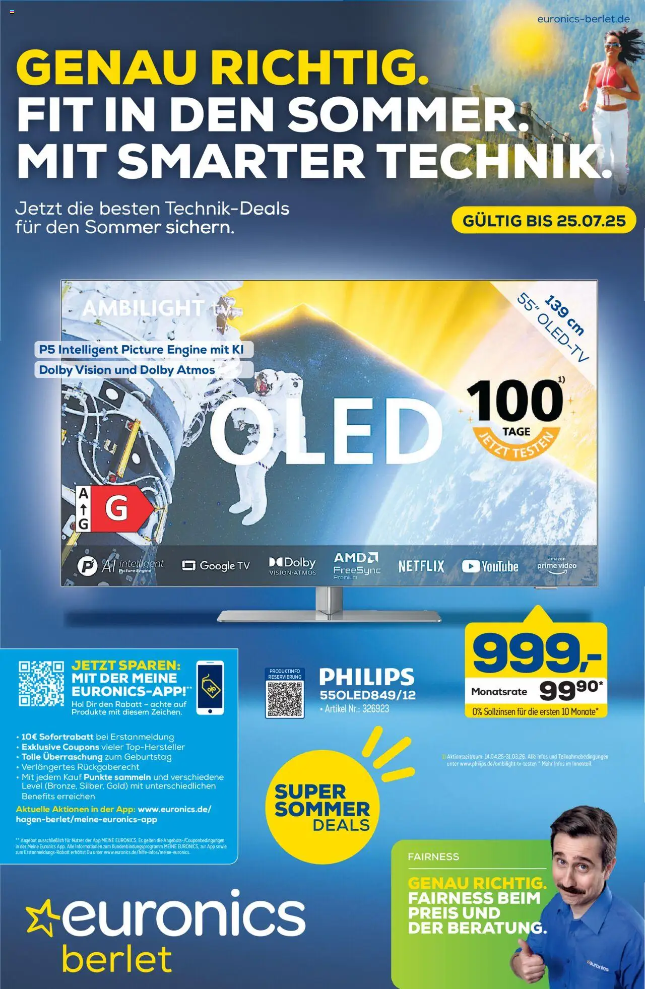 Euronics Prospekt Berlet (vom 17.07.2025 - 25.07.2025)