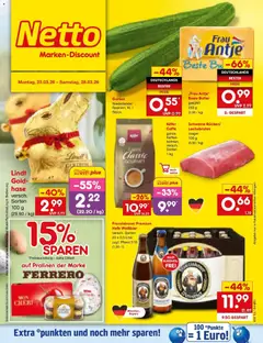 Vorschau von dem Prospekt des Geschäftes Netto Marken-Discount, gültig ab dem 23.03.2026