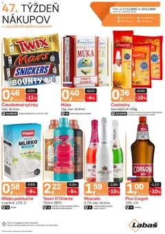 Náhľad Labaš letáku platného od 17.11.2025