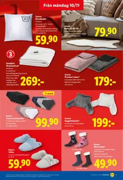 Förhandsgranska reklamblad Aktuella reklamblad Lidl från butik Lidl gäller från 10/11/2025 | Sida : 17