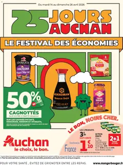 Prévisualisation de Auchan prospectus du magasin Auchan formulaire valide 14/04/2026