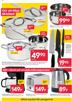 Förhandsgranska reklamblad Aktuella reklamblad Rusta från butik Rusta gäller från 27/10/2025 | Sida : 16