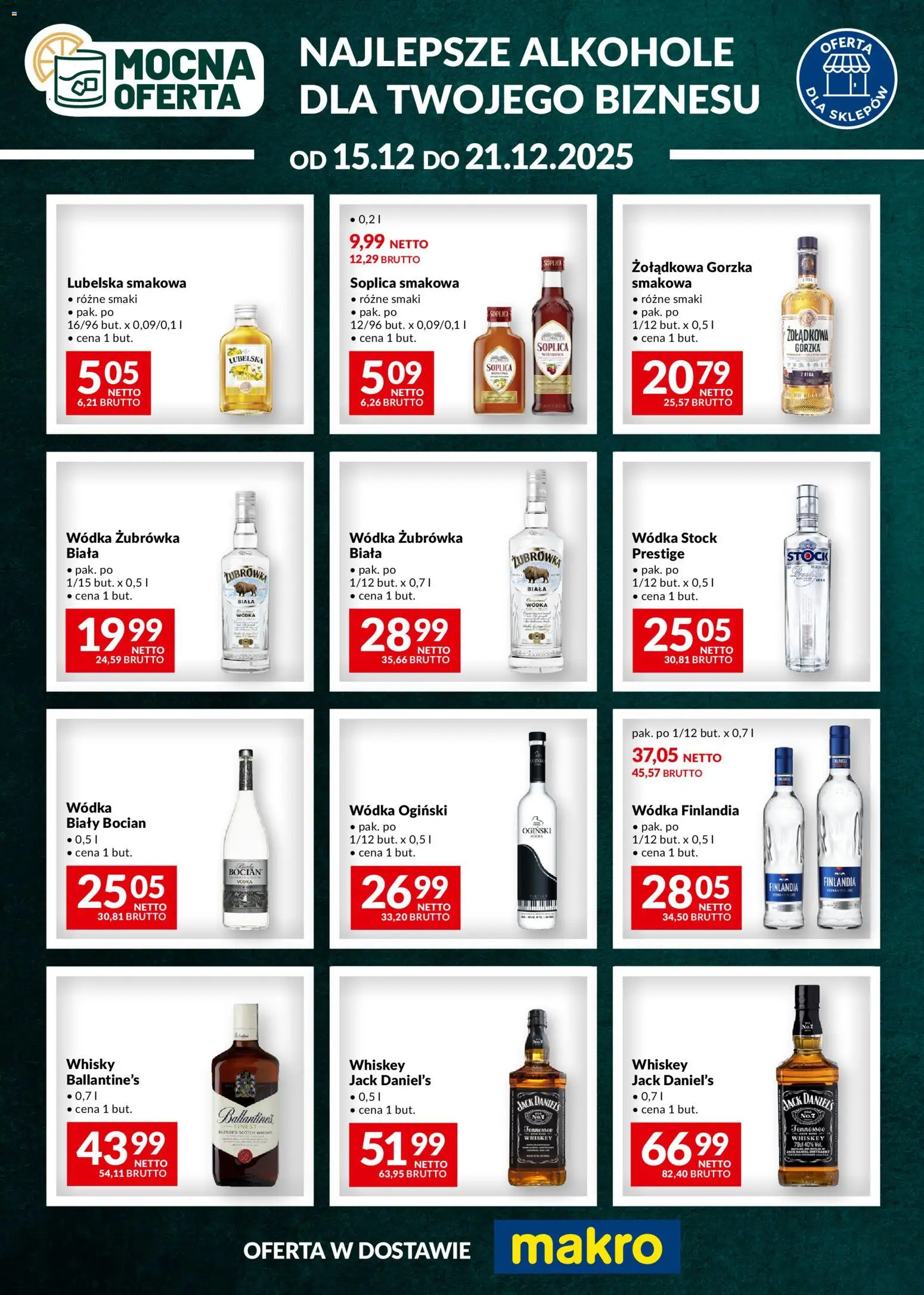 Pogląd gazetki "Mocna oferta" ze sklepu Makro ważnej od 15.12.2025