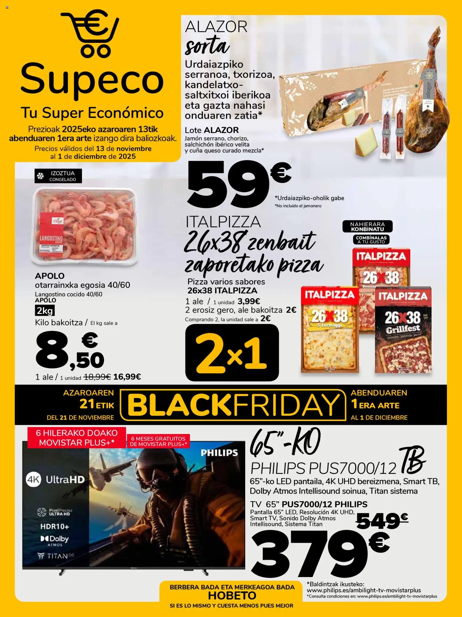 Vista previa del folleto de la tienda Supeco válido desde el 13/11/2025 