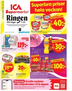 Förhandsgranska reklamblad Stockholm från butik ICA Supermarket gäller från 26/01/2026