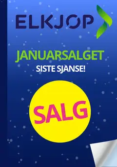 Forhåndsvis Kundeavis fra butikk Elkjøp gyldig fra 14/01/2026