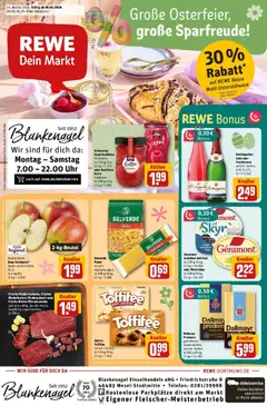 Vorschau von dem Prospekt des Geschäftes Rewe, gültig ab dem 30.03.2026