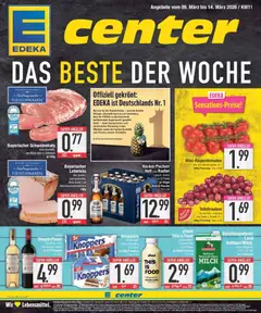 Vorschau von dem Prospekt des Geschäftes Edeka, gültig ab dem 09.03.2026