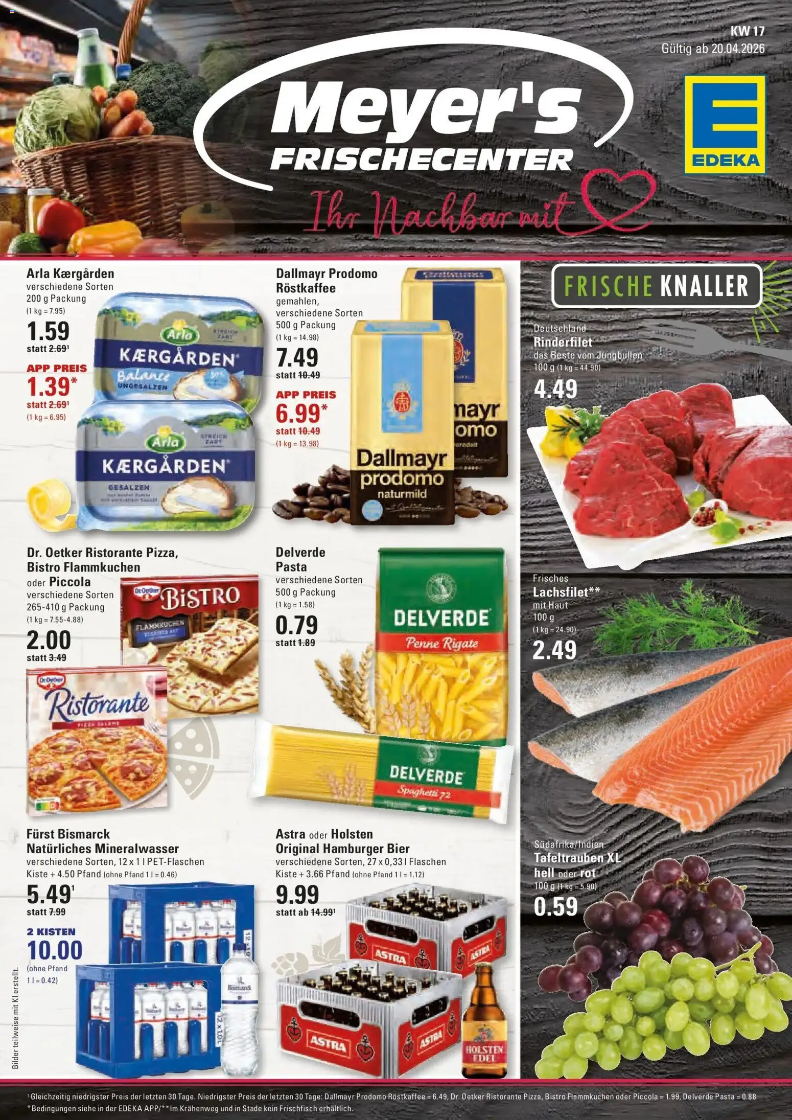 Vorschau von dem Prospekt des Geschäftes Edeka, gültig ab dem 20.04.2026