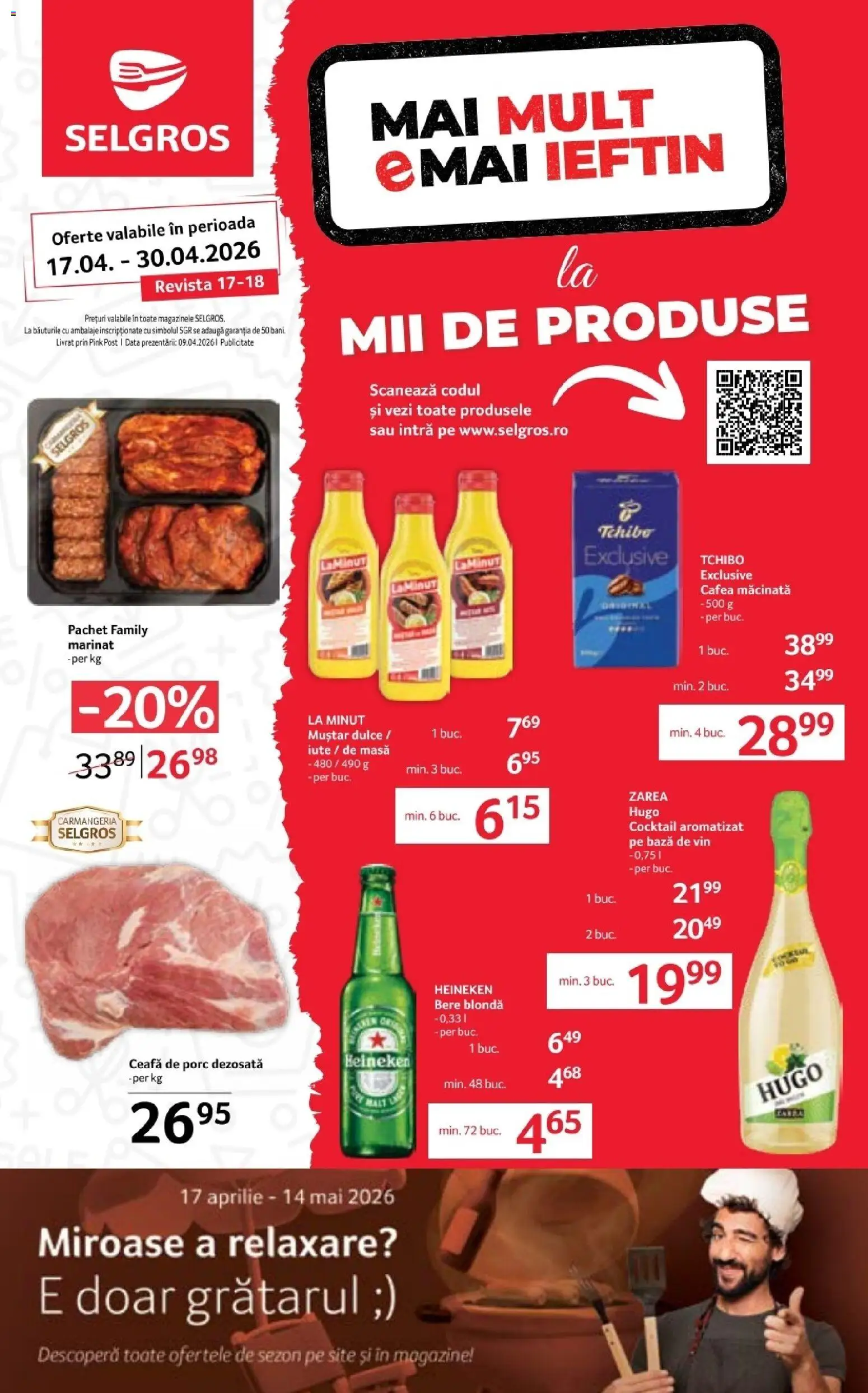 Previzualizarea de cataloage: Selgros Selgros Catalog valabil de la 17.04.2026