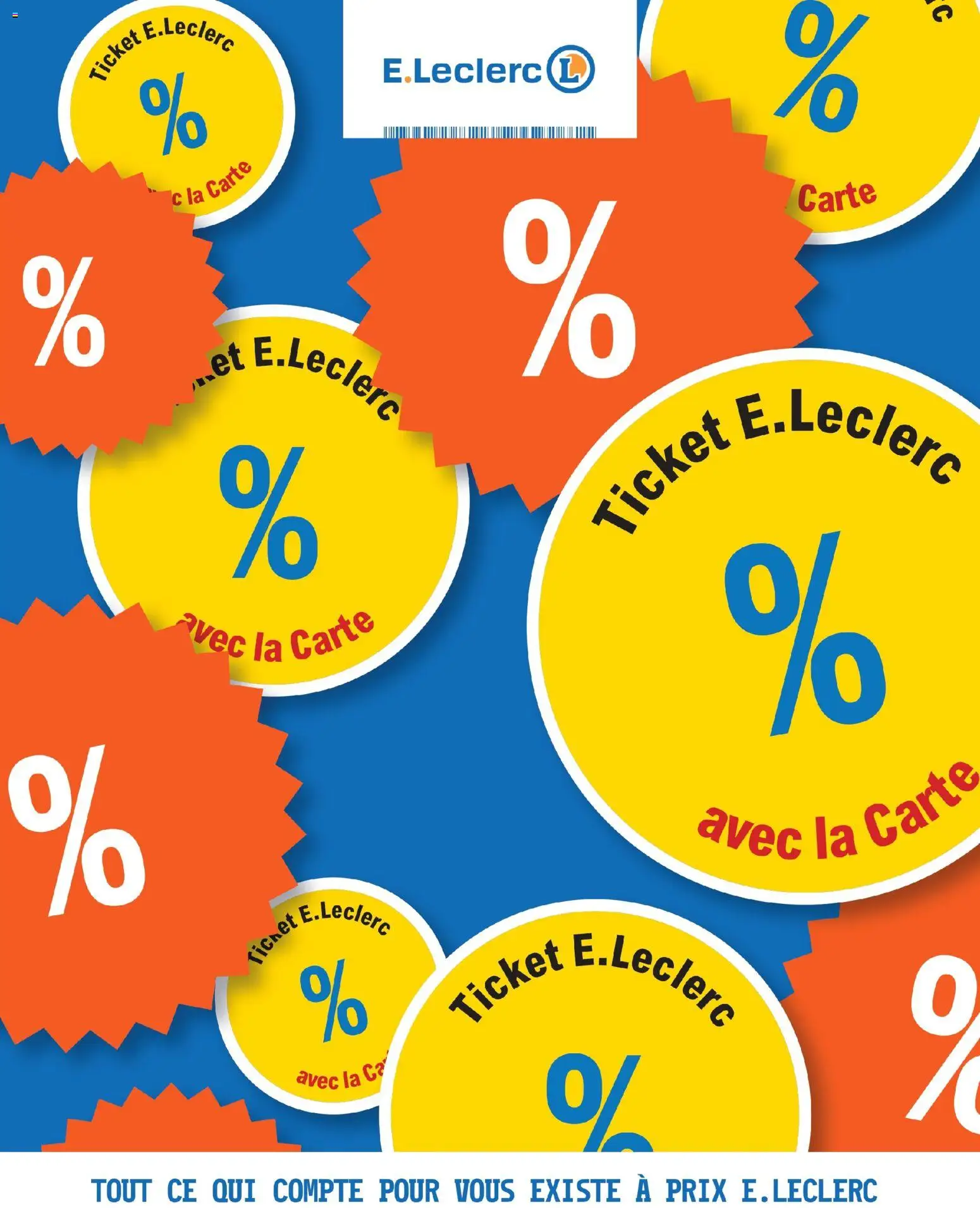 Prévisualisation de Carte traiteur permanente - mixte du magasin E.Leclerc formulaire valide 01/01/2026