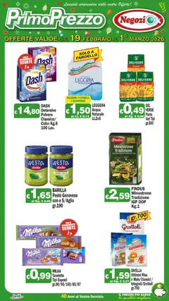 Anteprima dell'opuscolo Attuale volantino dal negozio Primo Prezzo valido da 19/02/2026