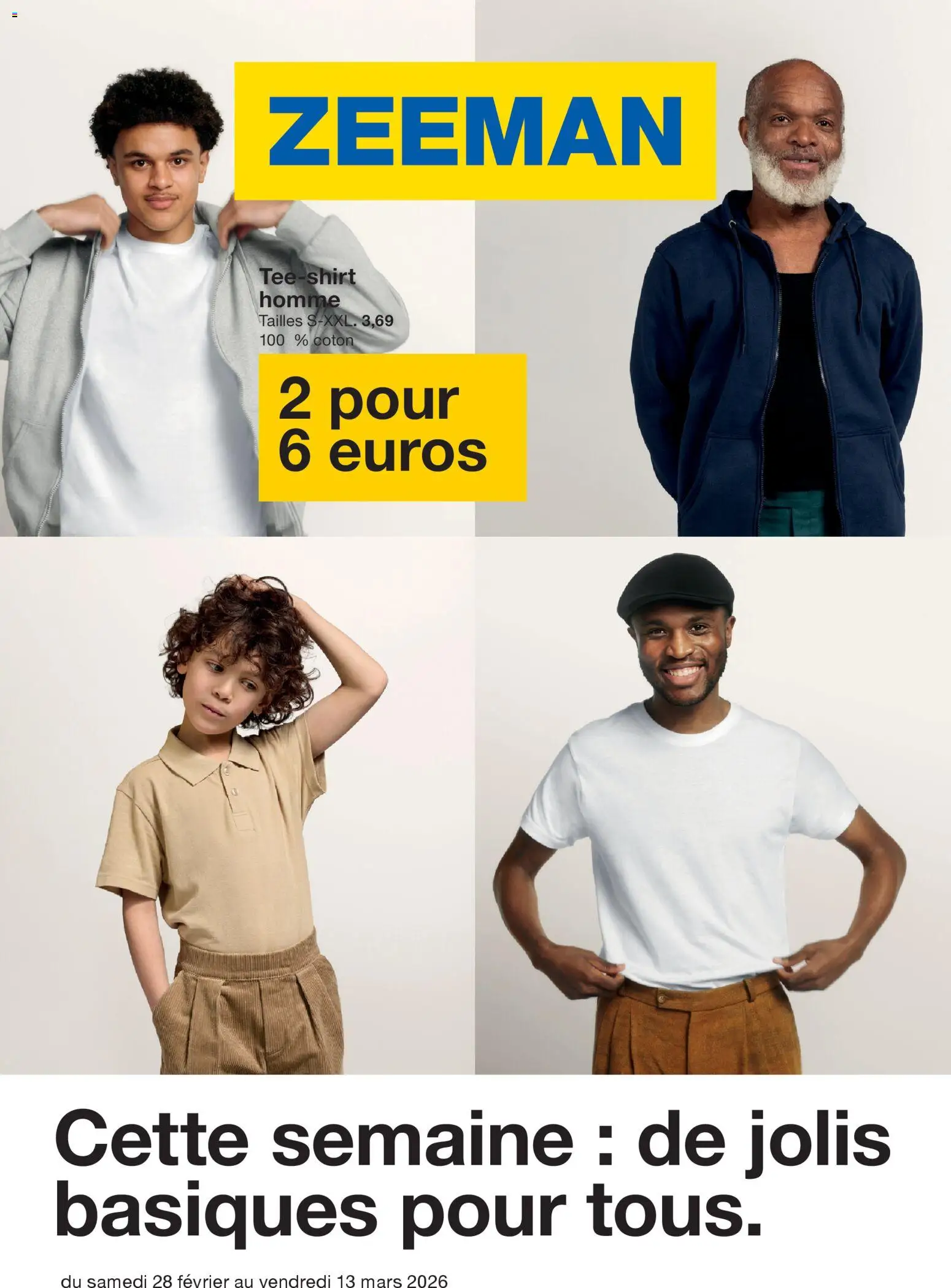 Prévisualisation de Catalogue Zeeman Printemps du magasin Zeeman formulaire valide 28/02/2026 - Coton