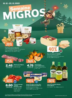 Vorschau des Merkblatts Aktionen FR vom Shop Migros gültig von 16.12.2025 bis 22.12.2025