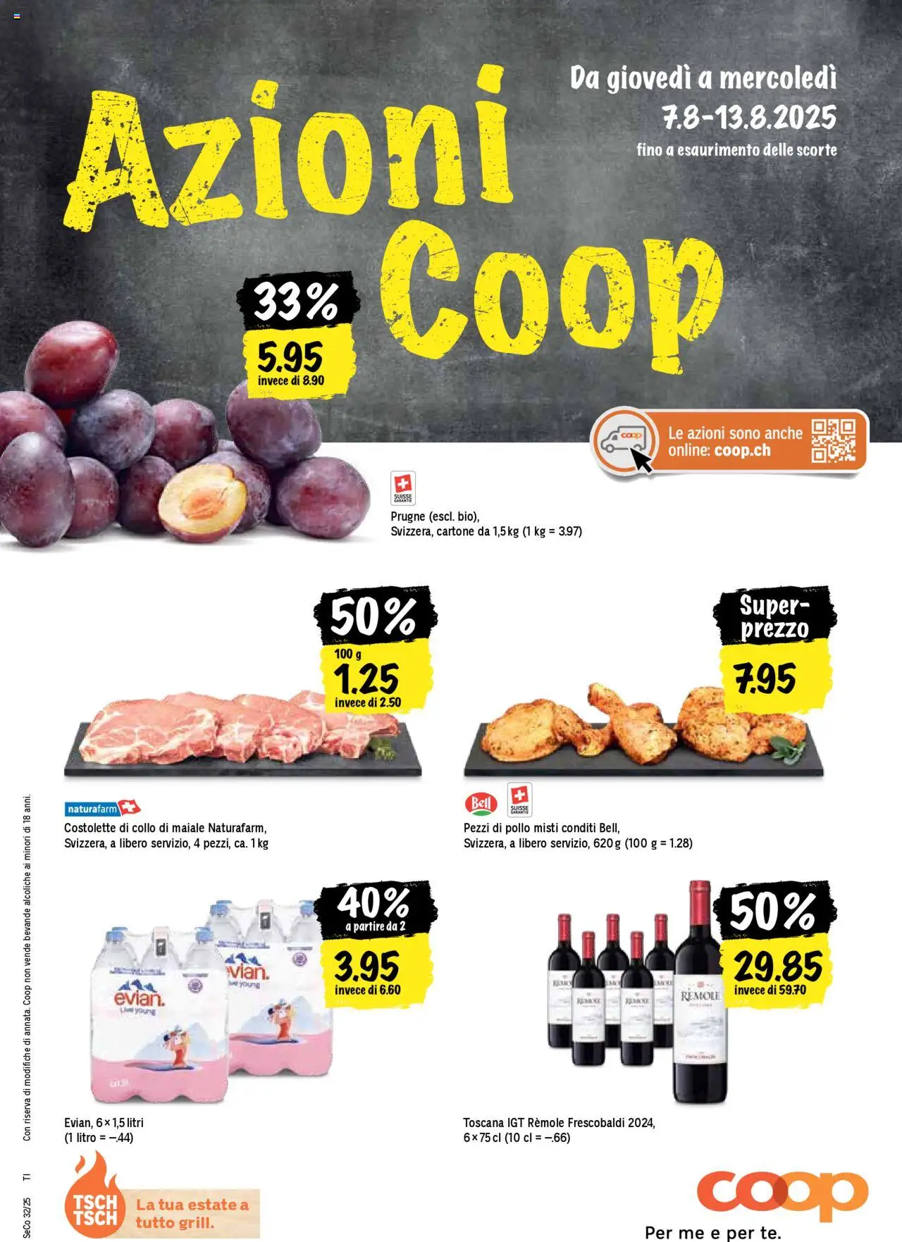 Coop Una settimana di azioni ab 07.08.2025 - Nächste woche - Seitennummer 1