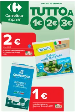Anteprima dell'opuscolo Volantino Express - Roma dal negozio Carrefour valido da 02/01/2026
