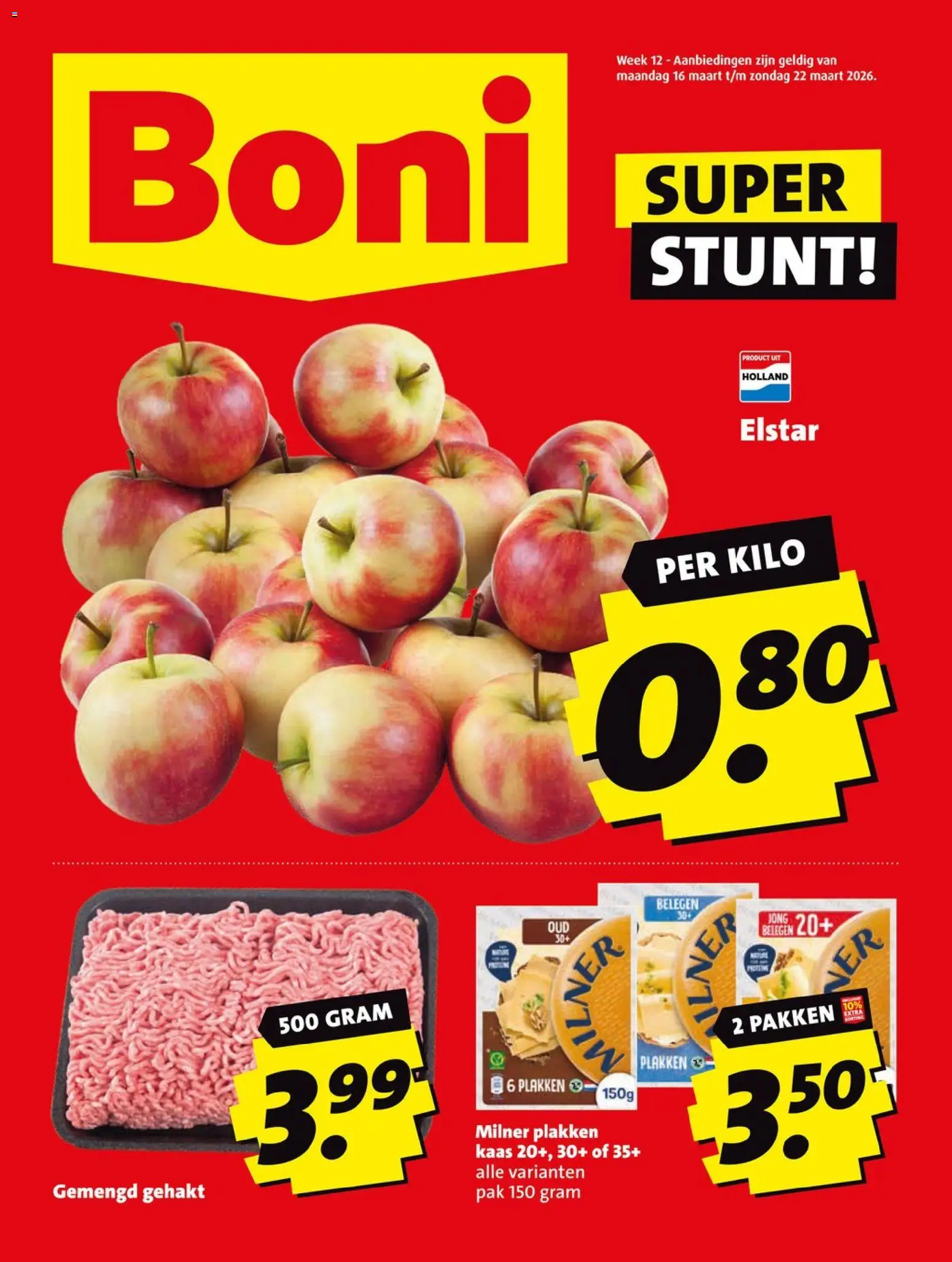 Voorbeeld van Boni folder week 12 van winkel Boni geldig vanaf 16-03-2026